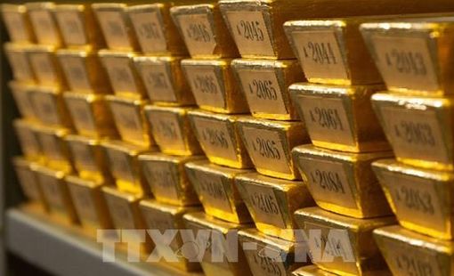Giá vàng chạm mức cao nhất 1 tháng