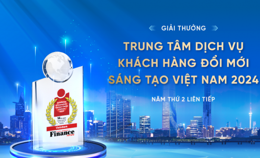 VietinBank đạt giải thưởng “Trung tâm dịch vụ khách hàng sáng tạo, đổi mới” 2024