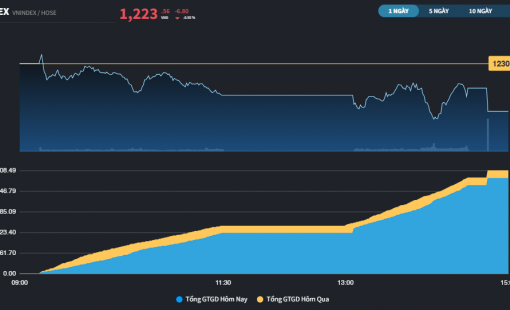 Phiên đáo hạn phái sinh, cả thị trường cơ sở giao dịch chưa đến 13.000 tỷ đồng