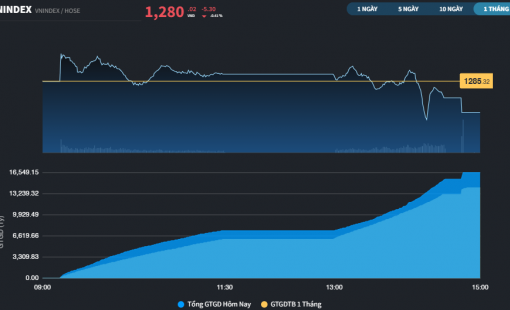 HCM phá đỉnh của năm bất chấp thị trường chung gặp nhiều áp lực chốt lời
