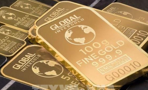 Giá vàng quay về gần sát ngưỡng cao kỷ lục
