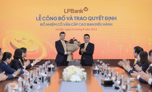 Cựu CEO SeABank về làm cố vấn cấp cao Ban điều hành LPBank