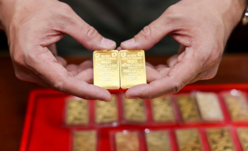 Vàng miếng SJC "phi mã" lên cao nhất 3 tháng