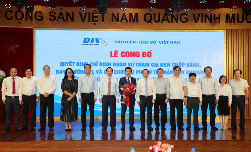 Sau hơn 1 năm, Bảo hiểm tiền gửi có Tổng giám đốc mới