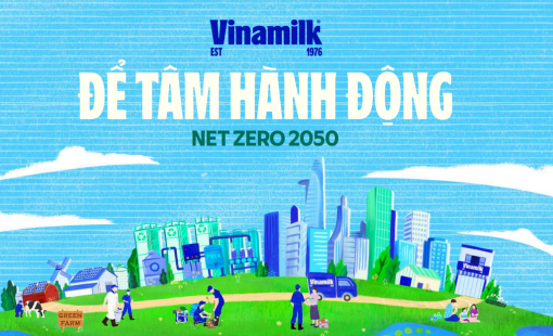Vinamilk công bố Báo cáo Phát triển bền vững, chọn chủ đề: Net Zero 2050