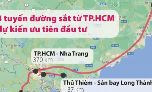 Lộ diện loạt tuyến đường nghìn tỉ kết nối Tp.HCM với sân bay Long Thành