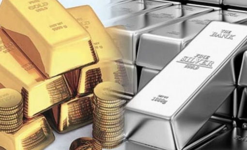 Bạc tham gia vào "cơn lốc" tăng giá cùng vàng