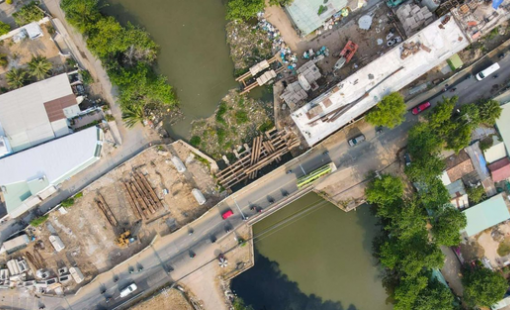 Cây cầu 900 tỉ đồng ngay Tp.Thủ Đức “hẹn” ngày thông xe sau 8 năm dân chờ đợi