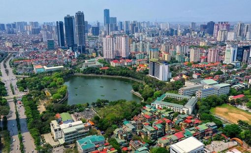 Hà Nội định hình 5 vùng đô thị lớn, trục không gian chiến lược