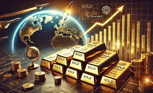 Giá vàng thế giới tăng mạnh, lên mức cao nhất trong 2 tuần qua