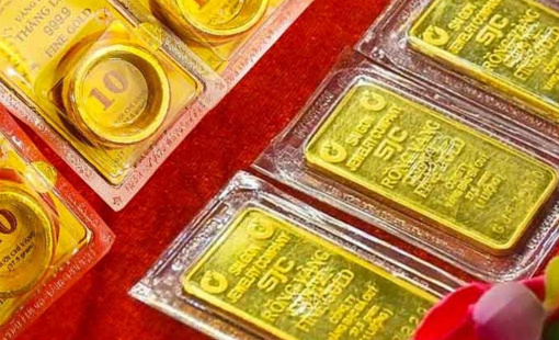 Giá vàng tăng thêm 400.000 đồng/lượng ngay sau tin Chính phủ Mỹ đóng cửa