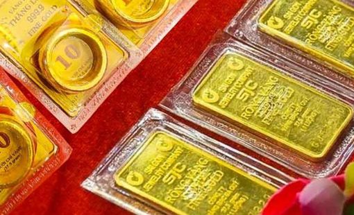 Giá vàng tăng thêm 400.000 đồng/lượng ngay sau tin Chính phủ Mỹ đóng cửa