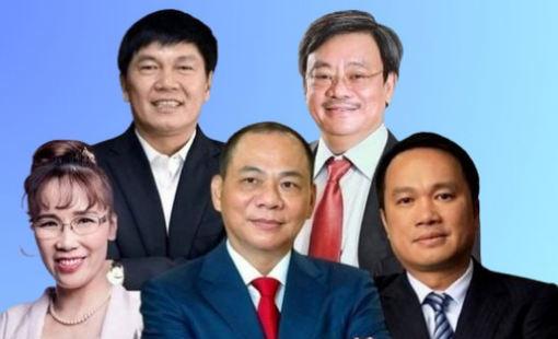 Top 20 người giàu nhất TTCK Việt Nam: Tài sản ông Phạm Nhật Vượng nhiều hơn 19 người kế tiếp cộng lại