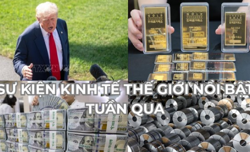 Sự kiện kinh tế thế giới nổi bật tuần qua