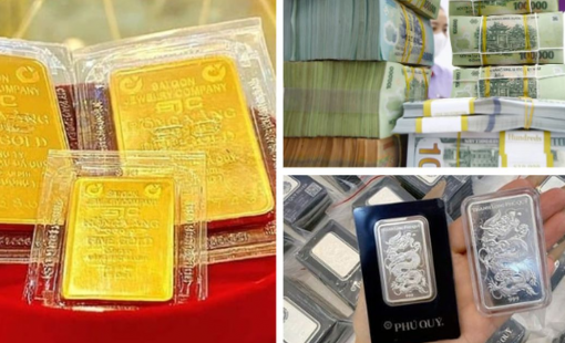 Giá vàng miếng vượt 143 triệu đồng/lượng, vàng thế giới tiến sát 4.050 USD/ounce