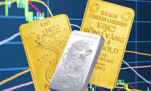 Giá vàng trong nước điều chỉnh giảm mạnh