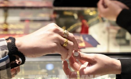 Vàng hướng tới tuần tăng giá mạnh nhất trong 17 năm