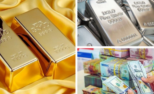 Vàng SJC tiến sát mốc 158 triệu đồng/lượng