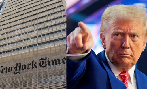 Tổng thống Mỹ yêu cầu The New York Times bồi thường 15 tỷ USD