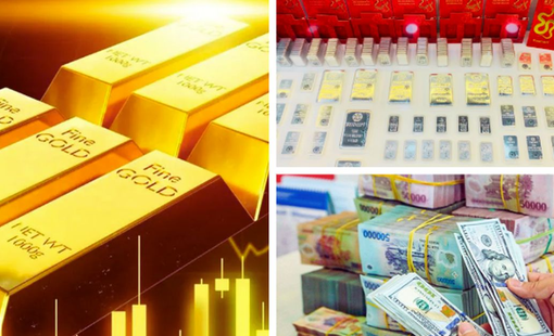 Giá vàng và bạc lao dốc phiên cuối tuần