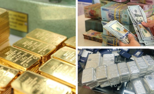 Giá vàng “lùi” về 138 triệu đồng/lượng, bạc và USD hạ nhiệt