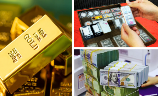 Giá vàng tăng trên 3 triệu đồng/lượng