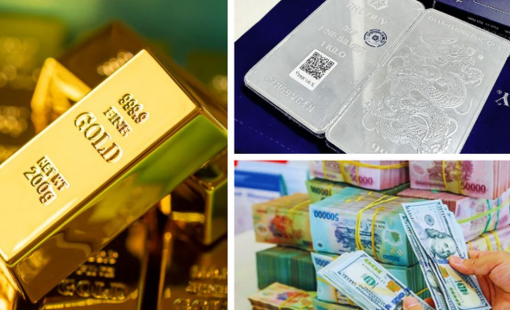 Giá vàng tăng trở lại