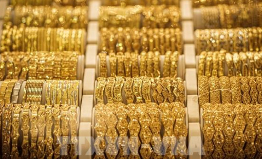 Kỳ vọng hạ nhiệt trong căng thẳng thương mại Mỹ-Trung đẩy giá vàng đi xuống