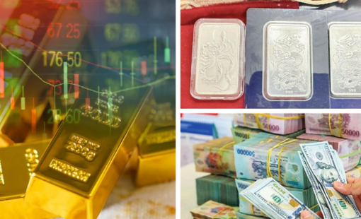 Giá vàng tiếp tục trong đà giảm