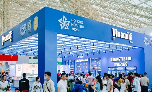 Vinamilk thể hiện "Bản lĩnh Việt Nam - Vươn tầm Quốc tế" tại Hội chợ Mùa Thu 2025
