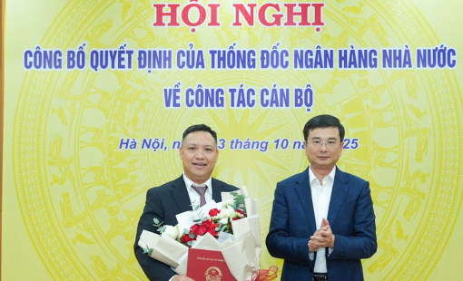 Bổ nhiệm Giám đốc Sở Giao dịch Ngân hàng Nhà nước
