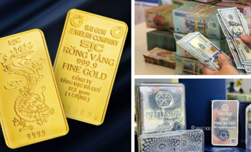 Giá vàng vượt mốc 141 triệu đồng/lượng