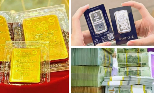 Vàng nhẫn lại “vượt mặt” vàng miếng, áp sát mốc 154 triệu đồng/lượng