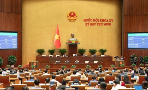 Quốc hội chốt mục tiêu GDP 2026 tăng từ 10%