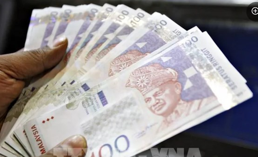 Đồng ringgit của Malaysia tiến sát mức cao nhất trong 4 năm