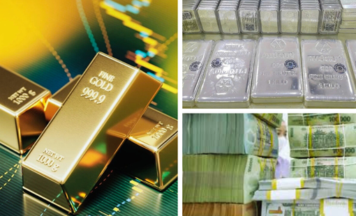 Giá vàng tăng nhẹ, đồng USD thị trường tự do tiếp tục đi lên