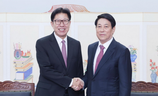 Chủ tịch nước Lương Cường thăm thành phố Busan thúc đẩy hợp tác Việt-Hàn