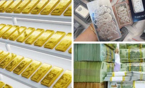 Giá vàng tăng nhẹ, duy trì quanh mốc 151 triệu đồng/lượng