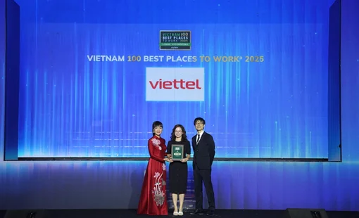 Viettel là nơi làm việc tốt nhất Việt Nam trong 2 ngành: Công nghệ phần cứng, hạ tầng và công nghệ thông tin