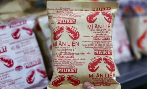 Vinataba chốt "chia tay" mì Miliket với  giá khởi điểm 119.500 đồng/cp
