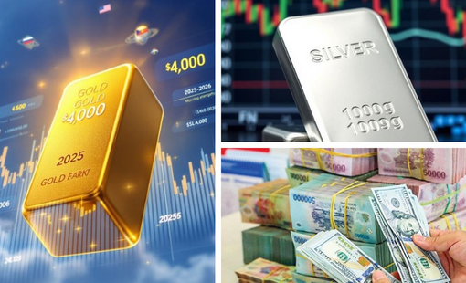 Giá vàng giảm 600.000 đồng/lượng trong tuần qua