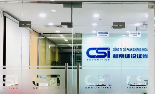 Chứng khoán Kiến thiết (CSI) của Chủ tịch Vương Vệ Á bị phạt gần nửa tỷ đồng vì loạt sai phạm