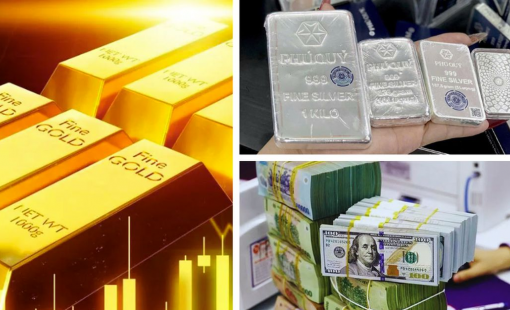 Giá vàng tăng thêm 500.000 đồng/lượng