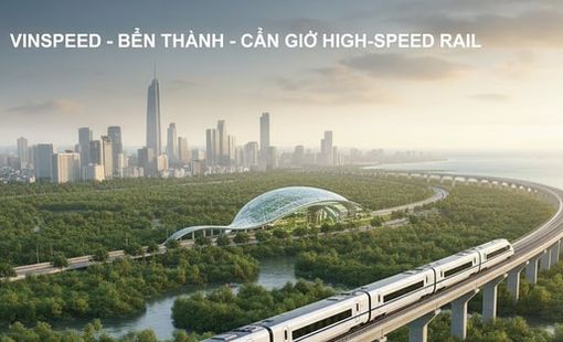 VinSpeed đề xuất dự án đường sắt Bến Thành-Cần Giờ tại TPHCM, vốn đầu tư 85.650 tỷ đồng