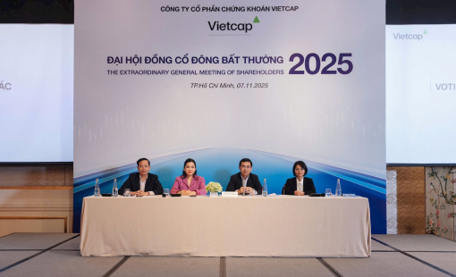 Vietcap: thông qua kế hoạch phát hành riêng lẻ, lập công ty con tại Singapore, rút lui khỏi dự án sàn giao dịch tài sản số