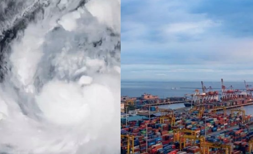 Bão FUNG WONG áp sát Philippines gây gián đoạn tạm thời chuỗi cung ứng toàn cầu