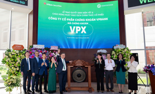 Cổ phiếu VPX giảm 10% phiên đầu tiên lên sàn