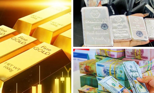 Giá vàng trong nước và thế giới tăng phiên đầu tuần