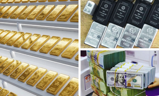 Giá vàng tăng, bạc vượt mốc 66 USD/ounce