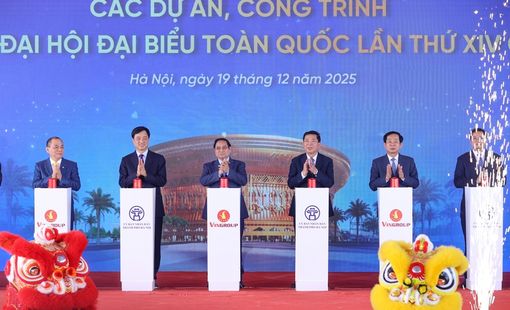 Khởi công, khánh thành 564 dự án với tổng vốn hơn 5 triệu tỷ đồng trong năm 2025